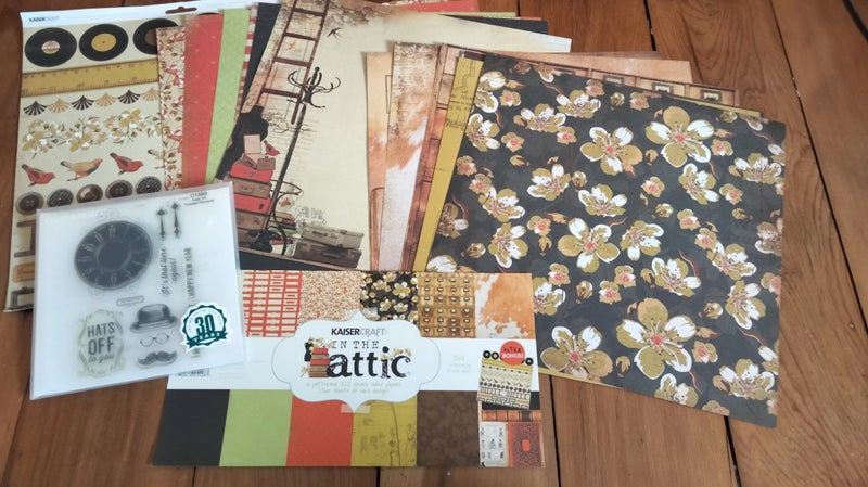 In the Attic Scrapbook Pack Carousel 1