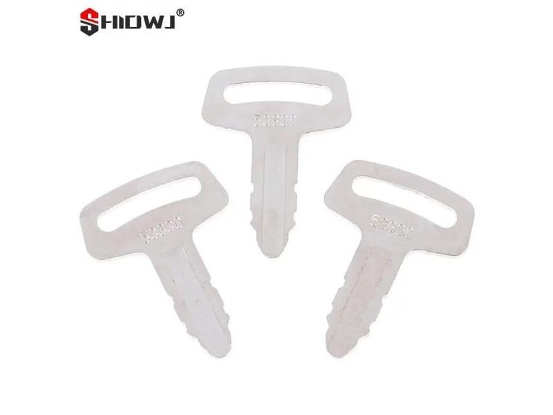 1Pc 53630 Ignition Key For Kubota Thomas Wheel Loader Excavator RC101-53630 Carousel 1