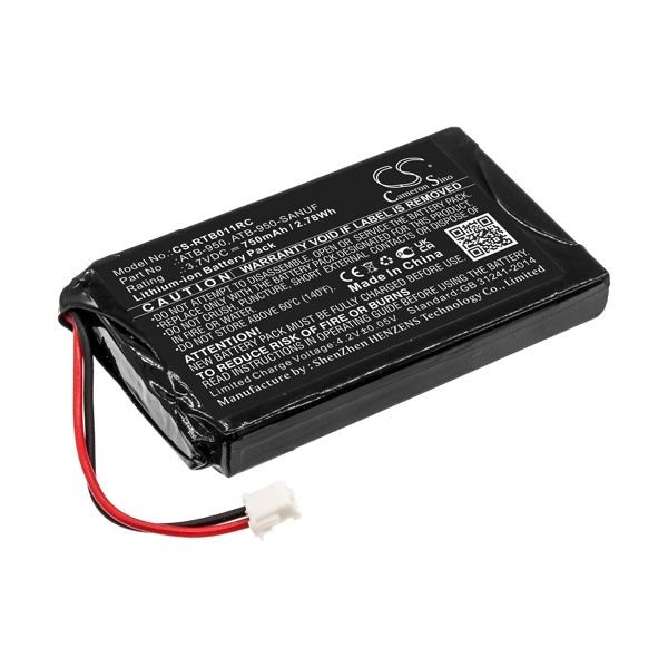 Cameron Sino Cs Rtb011Rc Replacement Battery For Rti Remote Control Carousel 2