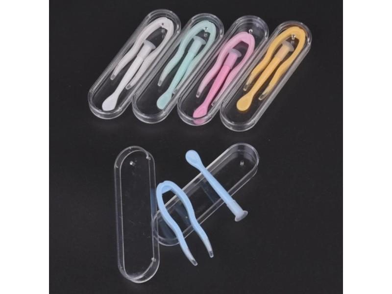 1 Set New Contact Lens Tools Tweezers Suction Stick Clamp Carousel 2