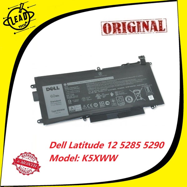 Original Laptop Battery For Dell Latitude 12 5285 5290 2-in-1 laptop Carousel 1