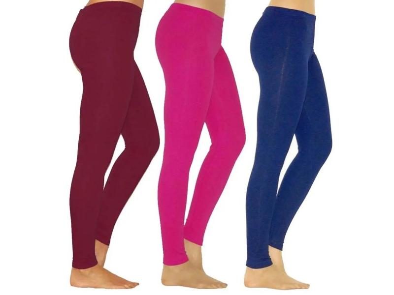40%HOTLadies Solid Color Elastic High Waist Slim Leggings Yoga High Elastic Carousel 1