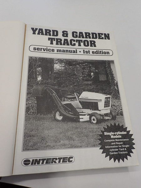 Yard & Garden Tractor Service Manual Carousel 1