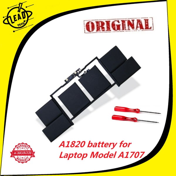 Original A1820 Battery for MacBook Pro 15" Retina A1707 2016 & 2017 Model Carousel 1