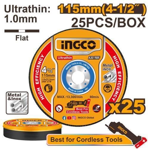 Ultra-thin metal cutting disc set 25 Pcs Carousel 1