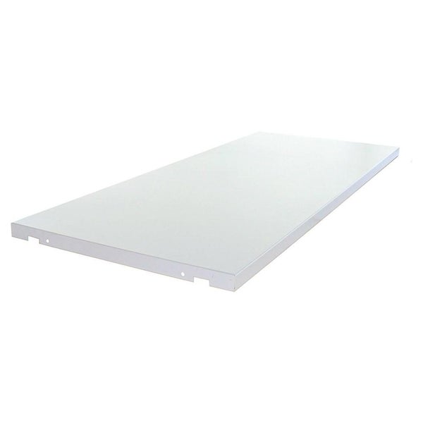 Milano 1200mm Tambour Shelf - White Carousel 1