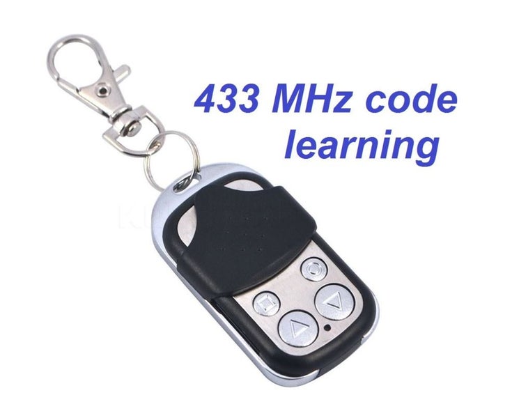Universal Self-Learning Remote Control 4 Button 433 MHz keyfob LC5 Carousel 1