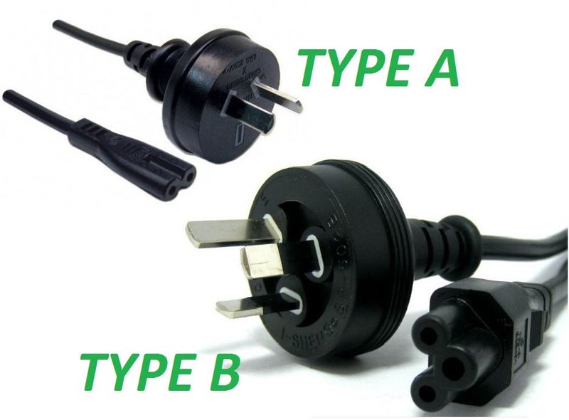 Power Cord For AC Power pack, Figure 8 IEC-C7 cable lead or 3 Prong Cable Carousel 1