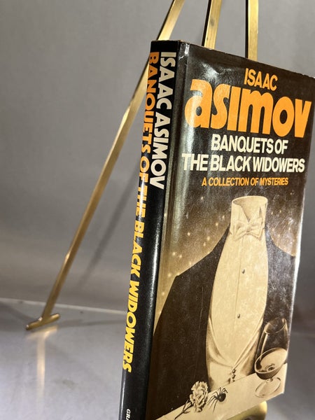 Vintage Book "Banquets of the Black Widowers" Isaac Asimov, 1st UK Edition, 1985 Carousel 2