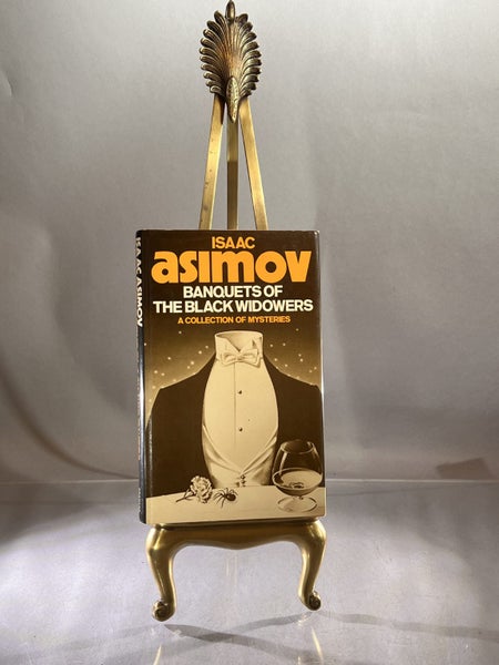 Vintage Book "Banquets of the Black Widowers" Isaac Asimov, 1st UK Edition, 1985 Carousel 1
