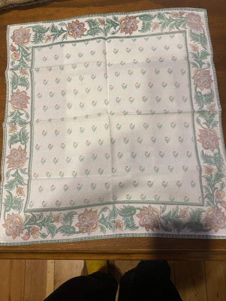 *** Six Patterned Cotton Serviettes *** Carousel 3