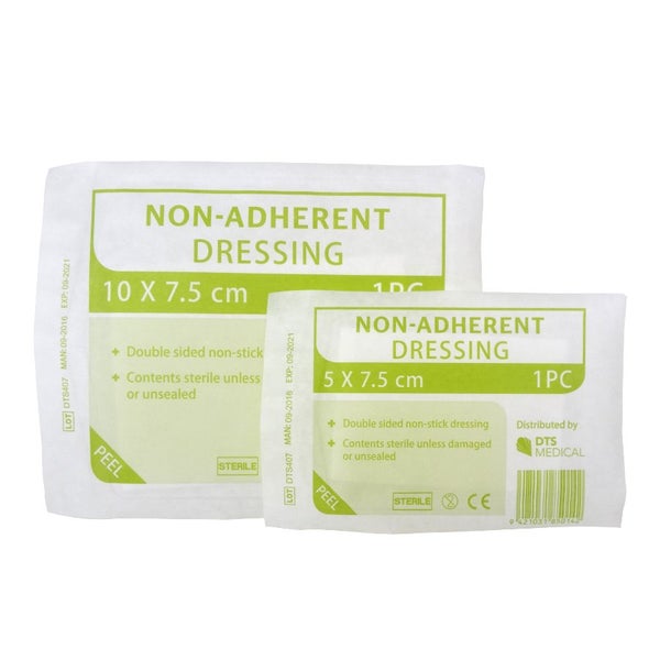 Non-Adherent Dressing 7.5 x 10cm (Bag of 10) Carousel 2