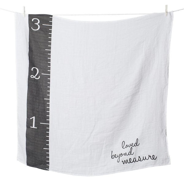 Lulujo's Baby First Year Milestone Blanket & Cards Set - Loved Beyond Measure Carousel 2