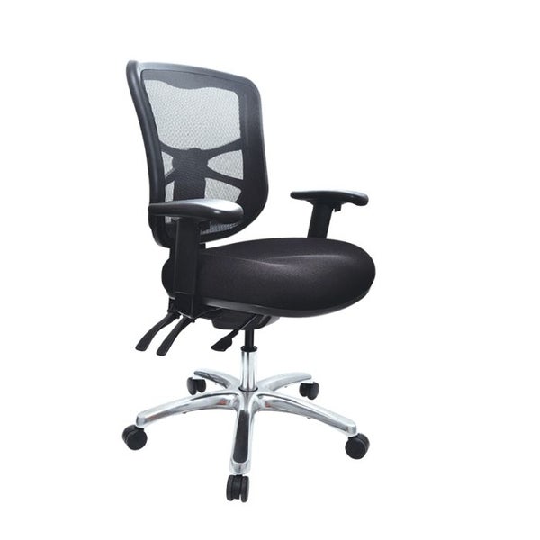 Buro Metro Ergonomic Office Chair, Polished Aluminium Base, With Armrest, Ass... Carousel 1