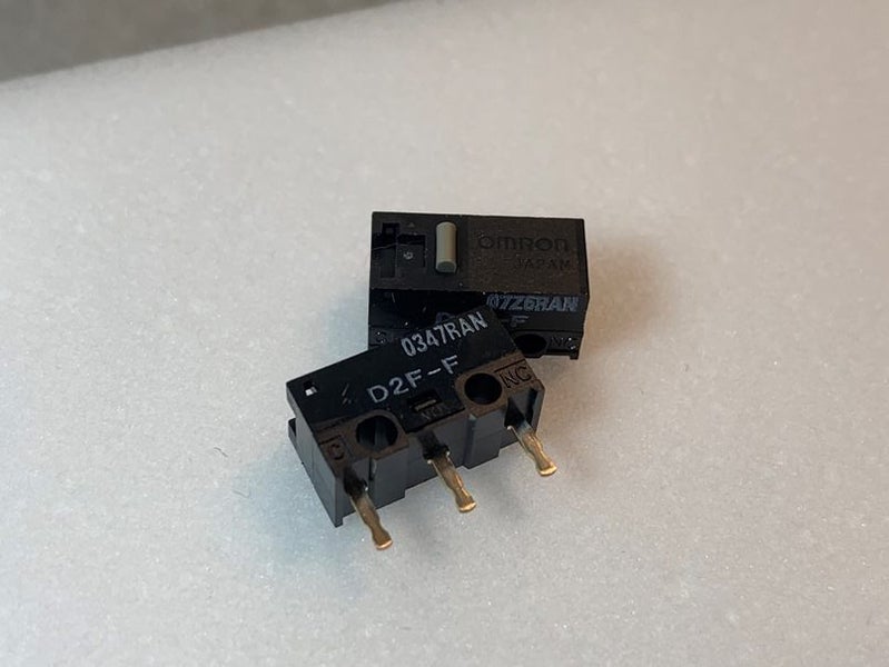 OMRON Mouse Micro Switch/Button D2F-F Carousel 1