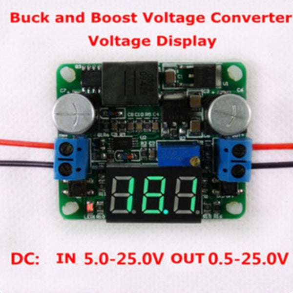 DC Voltage converter Down/Up Buck Boost -Voltmeter GC4 Carousel 2