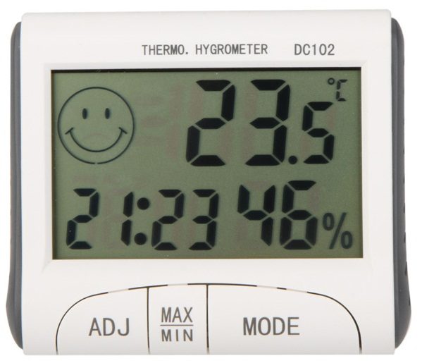 Thermometer Hygrometer Clock OE9 Carousel 1