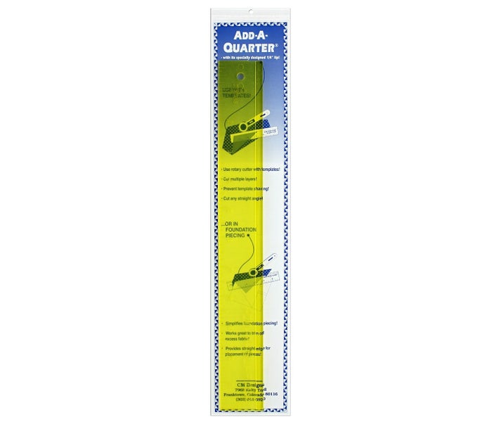 CM Designs Add A-Quarter Ruler 1 1/2in x 12in Carousel 1