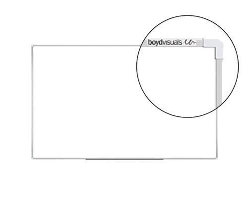 Custom Gridded Lacquered Whiteboard 400 x 600mm - Magnetic Carousel 3