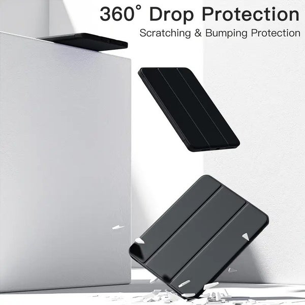 iPad Pro 11 Case 2021 Soft TPU Protective Stand iPad Pro 11 Smart Cover Black Carousel 6