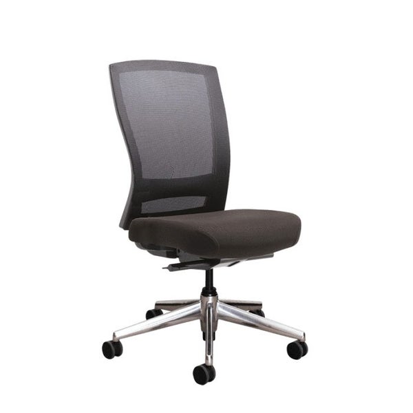 Buro Mentor High Back Ergonomic Office Chair, Polished Aluminium Base Carousel 1