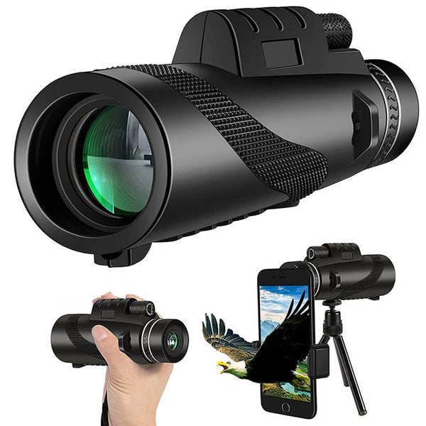 80X100 Magnification Monoculars High Power Telescope With Smartphone Binoculars Carousel 1