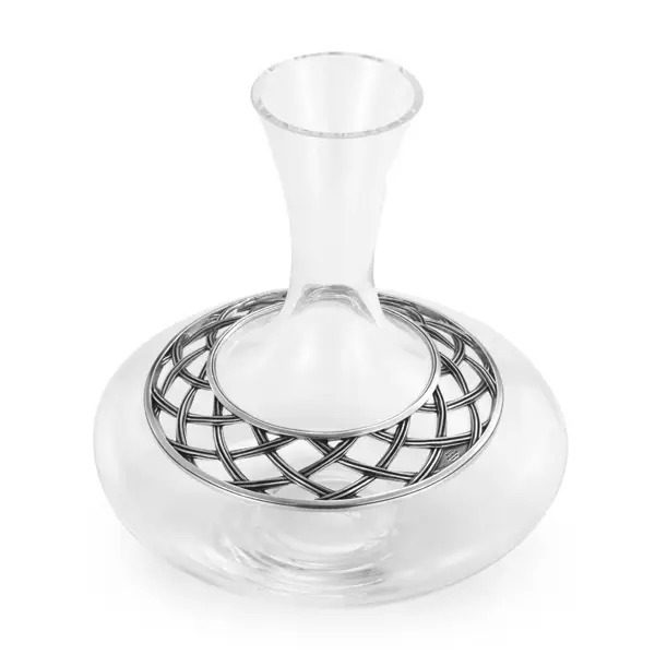 Royal Selangor Chateau - Wicker Wine Decanter Carousel 1