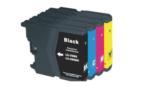 LC39 XL HY Ink BK+C+M+Y Brother compatible MFC J 410 Carousel 1