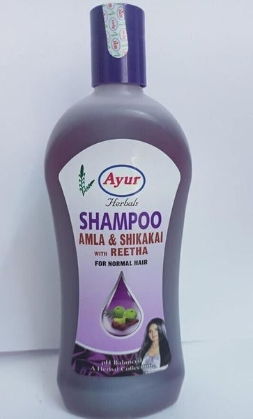 Ayur Herbal Amla Shikakai with Reetha Shampoo (200ml)62930695746177115