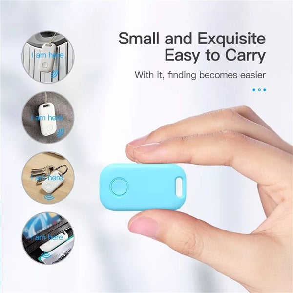 Tuya Bluetooth Anti-Lost Device Key Wallet Finder Pet Wireless Tracker Blue Carousel 2