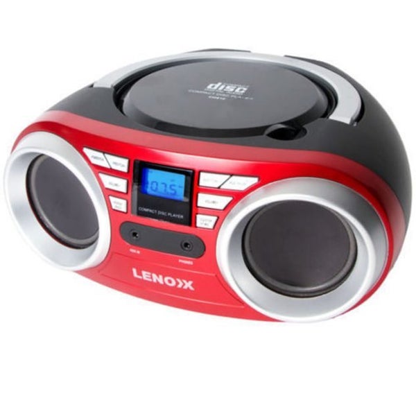 PORTABLE CD PLAYER & RADIO RED Carousel 2