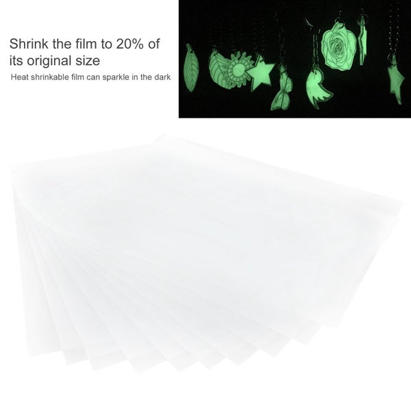 Heat Luminous Shrinkable Film DIY Paper Carousel 3