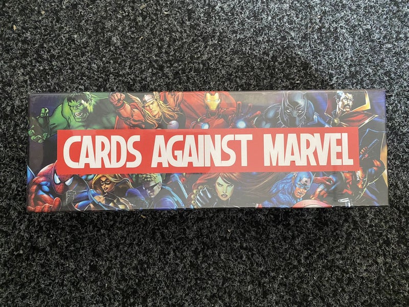 Cards Against the Marvel Card Game Party Game - (NZ Clearance)