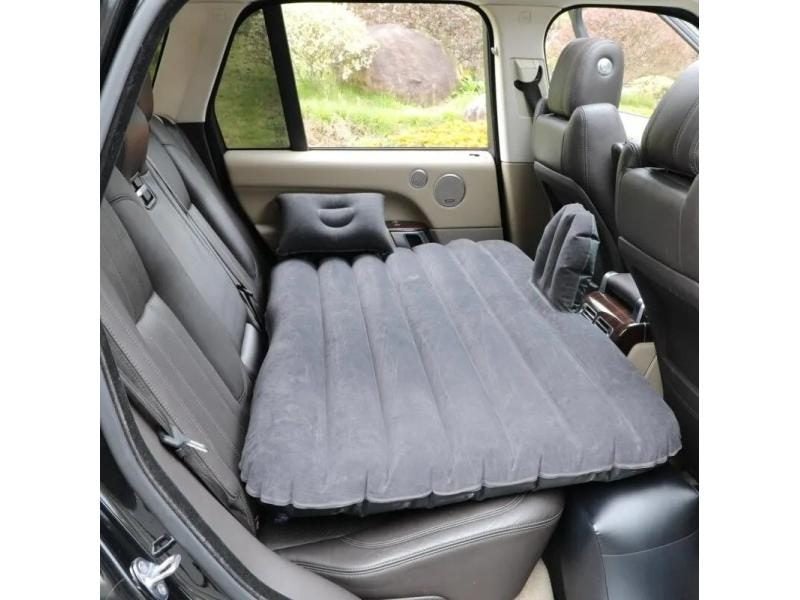 Ultra-soft Flocking Environmental Fabric Car Inflatable Bed Air Cushion Bed Car Carousel 1