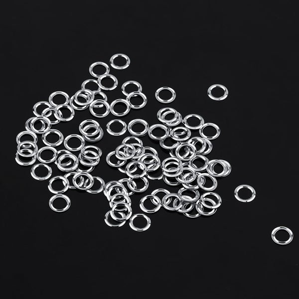 Grommets Scrapbooking Leather Craft (Silver) Carousel 2