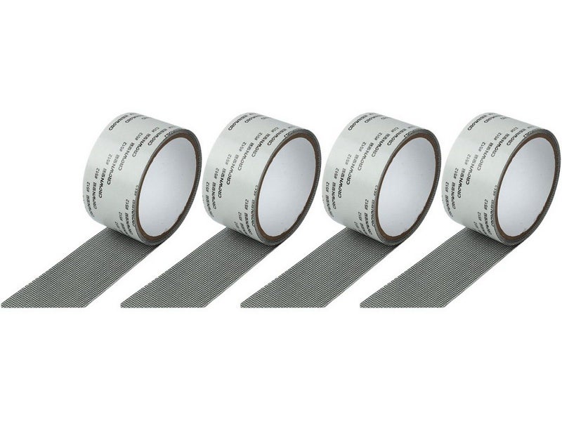 4 Rolls of 2M Window Screen Repair Tape - Black Carousel 1