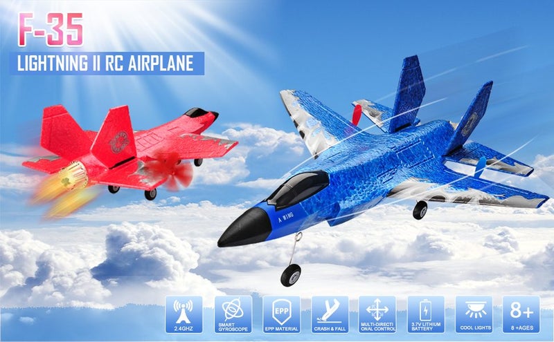 RC Airplane F-35 Jet Plane Carousel 2