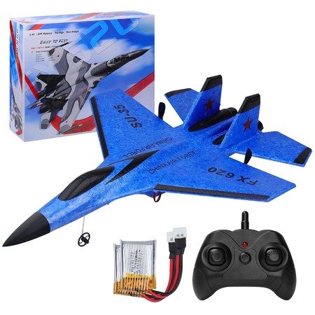RC Plane 2CH Remote Control Plane SU35 RC Jet 2.4GHz RC Airplane RTF Easy to Fly Carousel 1