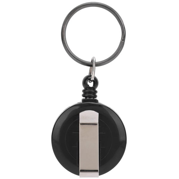 10Pcs/Set Nylon Rope Telescopic Key Chain Easy Pull Buckle Anti-Theft Key Ring Carousel 3