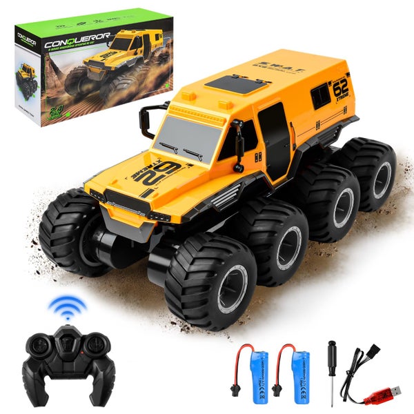 High-Quality 1:12 RC Truck: 8 Wheels, 30-Min Playtime, Great Gift! Carousel 1