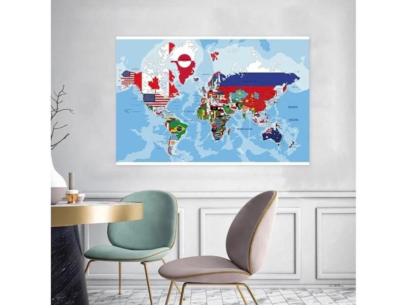 World Map Carousel 1