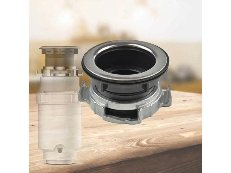 114mm Garbage Disposal Sink Flange Kit With Guard Stainless Steel Food Waste Carousel 1
