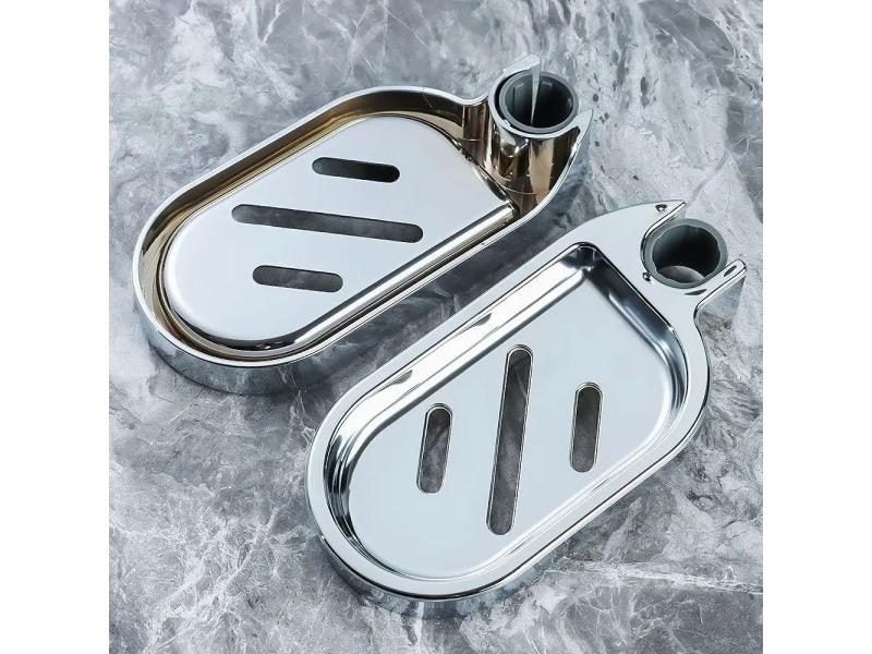 Adjustable Rail Slide Soap Dish For 22 24 25mm Hole Diameter In Bathroom Carousel 2
