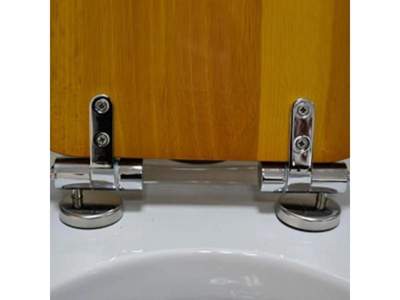 Zinc Alloy Toilet Seat Hinge Flush Toilet Cover Mounting Connector Toilet Lid Carousel 1
