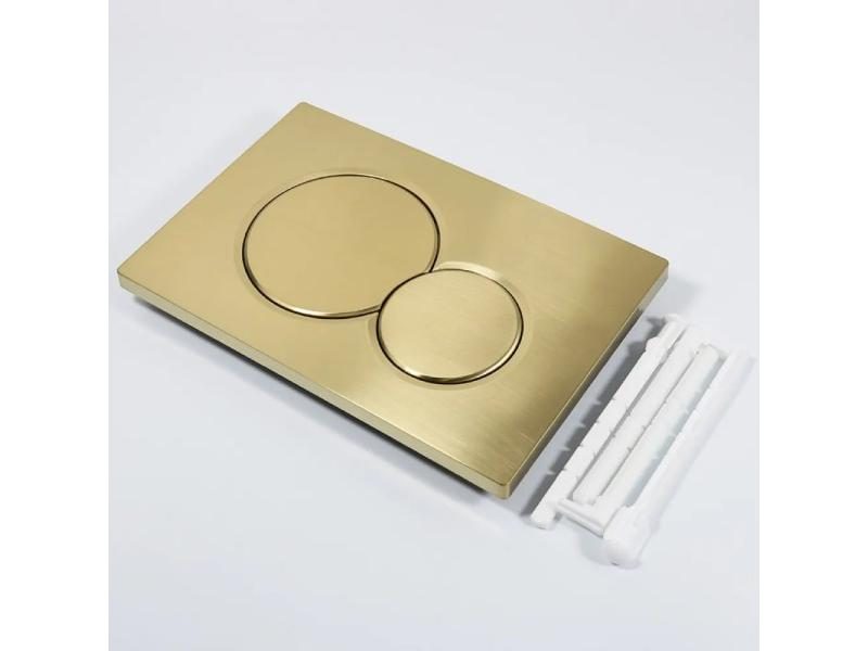Water Tank Panel Toilet Flush Panel Accessories In White Silver Gray Black Gold Carousel 2