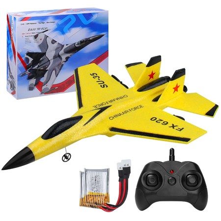 RC Plane 2CH Remote Control Plane SU35 RC Jet 2.4GHz RC Airplane RTF Easy to Fly Carousel 1