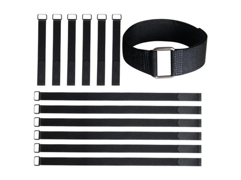 10pcs/Lot 2cm Width Nylon Hook And Loop Ties Down Straps With Metal Buckle Carousel 1
