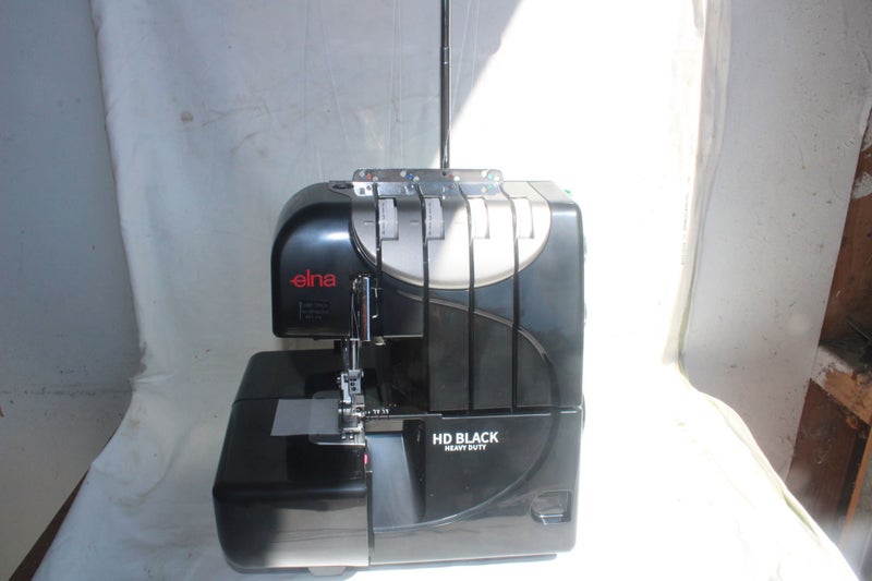 ELNA HEAVY DUTY 4 THREAD BLACK OVERLOCKER SPECIAL 20 % OFF Carousel 1