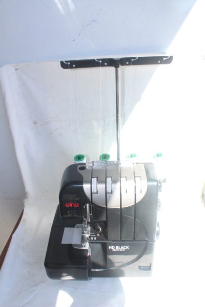 ELNA HEAVY DUTY 4 THREAD BLACK OVERLOCKER SPECIAL 20 % OFF Carousel 2