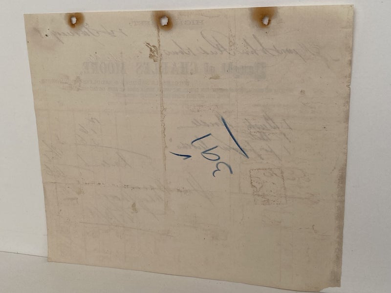 ANTIQUE INVOICE: Charles Moore, Dunedin – Wholesale Saddler 1888 (136yo) Carousel 3